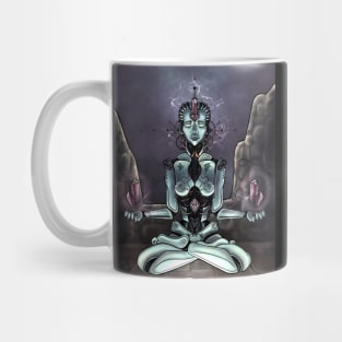 Meditating Android Mug